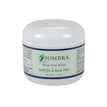 Sombra Warm Pain Relief Gel- (4oz Jar)