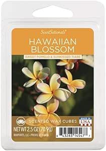 Hawaiian Blossom 2.50 oz Wax Melts Sweet Pomelo & Sunkissed Tiare Scent