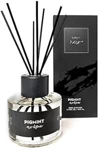 Pigmint Arome Luxury Home Fragrance Reed Diffuser | Natural Essential Oils Reed Diffusers for Home with Diffuser Sticks | Decorative and Aromatic Air Fresheners for Home, Currant Noir, 200 ml