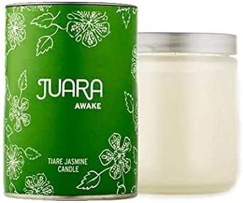 JUARA – Candle | Hand-Poured, Natural Scent | Custom Blend of Soy and Vegetable Wax | 60 Hour Burn Time | Cruelty Free, Paraben and Sulfate Free | 17 oz (Awake)