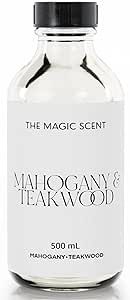 The Magic Scent "Mahogany & Teakwood" Oils for Diffuser - HVAC, Cold-Air, & Ultrasonic Diffuser Oil Inspired by Abercrombie & Fitch - Essential Oils for Diffusers Aromatherapy (500 ml)