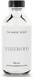 The Magic Scent "Whitewood" Oils for Diffuser - HVAC, Cold-Air, & Ultrasonic Diffuser Oil Inspired by The 1 Hotel, Miami Beach - Essential Oils for Diffusers Aromatherapy (500 ml)