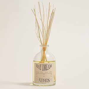 Athis Reed Diffuser Set, All Natural, Non-Synthetic Fragrances, Aromatherapy, Home Fragrance, Decor, Gifts, 4 fl oz(120ml) (Day Dream)