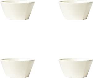 Vietri Italian Lastra Collection Dinnerware Sets (Linen, Cereal Bowls, Set of 4)