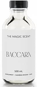 The Magic Scent "Baccara" Oils for Diffuser - HVAC, Cold-Air, & Ultrasonic Diffuser Oil Inspired by The Baccarat Rouge - Essential Oils for Diffusers Aromatherapy (500 ml)