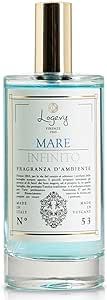 Logevy Firenze 1965 Mare Infinito – Infinite Sea Luxury Home Fragrance Spray from Master Perfumer in Italy with Refreshing Notes to Captivate The Senses & Enliven Any Room – 100ml