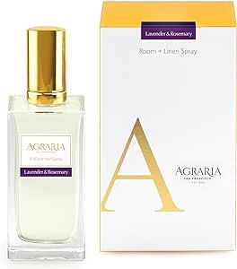 AGRARIA Luxury AirEssence Freshening Fragrance Spray, 3.4 Ounces (Lavender & Rosemary)