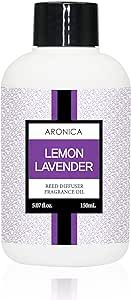 Aronica Diffuser Lavender Refill 5.07floz - Scent Oils for Diffusers for Home with Sticks, Fragrance Oil, Home Fragrance Products