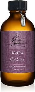 Santal Black Currant Diffuser Oil Air-Scent Fragrance for Aroma Oil Diffusers - 120 Milliliter (4 oz) Bottle Diffuser Oil