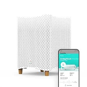 MILA Air Purifiers for Large Room Bedroom | Overreactor | Pollution Air Purifier | HEPA Air Filter 99.995% | Smoke Pollen Bacteria Virus Dust Carbon Filter Odor VOC Formaldehyde | Smart WiFi Auto Mode