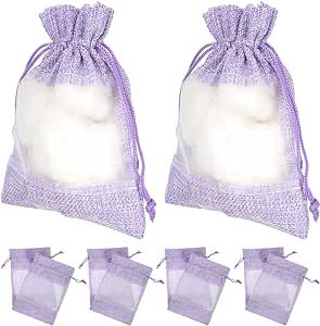 Cabilock 20Pcs Sachet Empty Bags Lavender Sachets Lavender Bags Sacks Fragrance Lavender Sachet Bag for Home Wardrobe Car