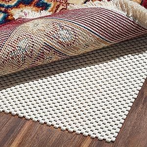 BAGAIL Non Slip Rug Pad Gripper 2 x 3 Feet Extra Thick Carpet Pads for Area Rugs and Hardwood Floors, Keep Your Rugs Safe and in Place